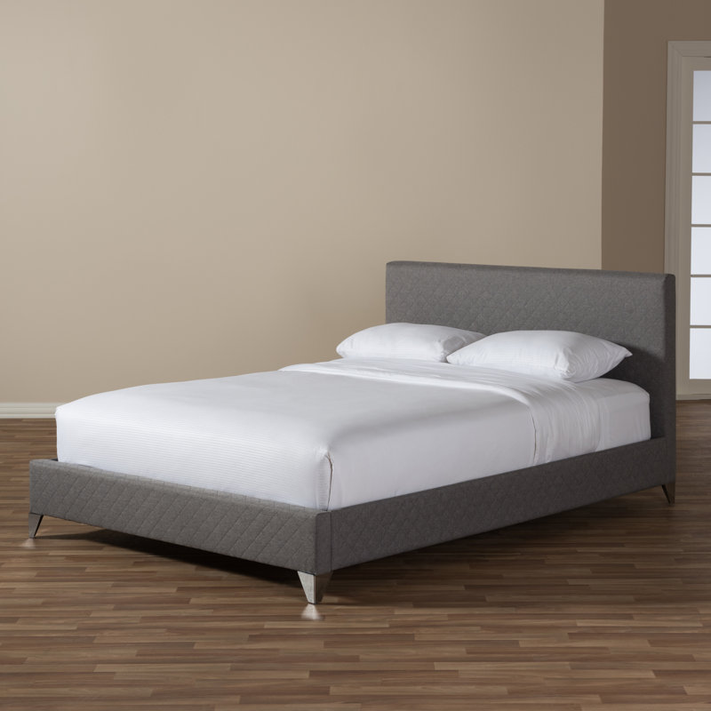 Ebern Designs Spicer Upholstered Platform Bed & Reviews Wayfair